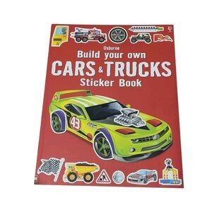 Usborne Big Book of Cars and Trucks Stickers NEW